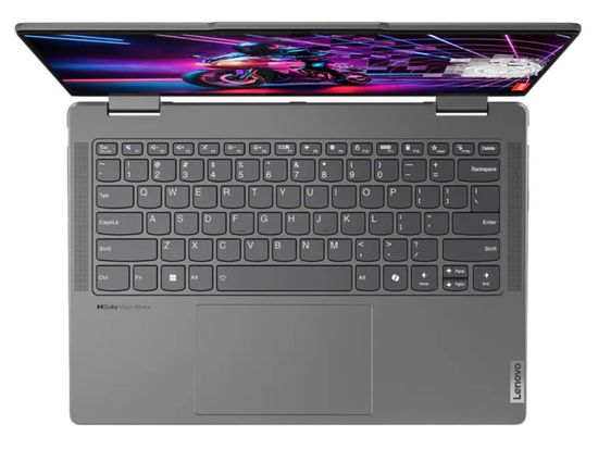 Ноутбук Lenovo Yoga 7 2-in-1 14AHP9 (83DK006NRK) 14" Ryzen 5 8640HS Radeon 760M Graphics SSD 1ТБ ОЗУ 16ГБ MS Windows 11 Home Темно-серый