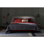 Простыня на резинке изо льна и хлопка цвета копченой паприки из коллекции essential, 180х200х30 см