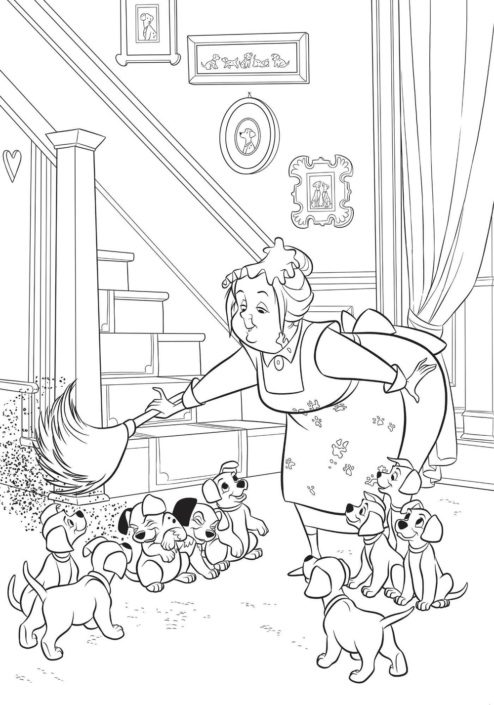 Hachette  раскраска по номерам  DISNEY TEENS - Atelier de coloriages - Les Bébés Animaux