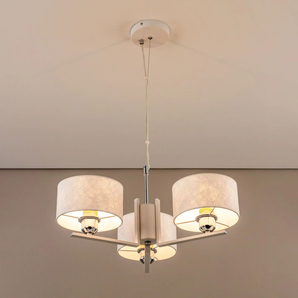 Citilux Тильда CL469130 Люстра подвесная с абажурами Белая