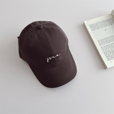 Бейсболка Me, темно-коричневый (48-52 см/2-6 лет)