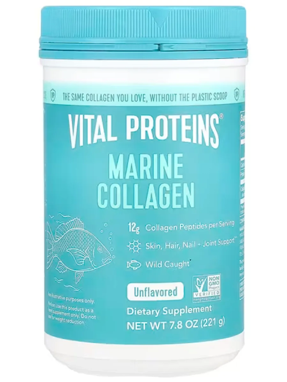 Морской коллаген без вкуса 221 грамм