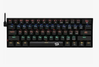 Клавиатура проводная игровая механическая REDRAGON Lakshmi черная