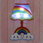 Наклейка-светильник «Little-Радуга» 30*18,5см CDL05