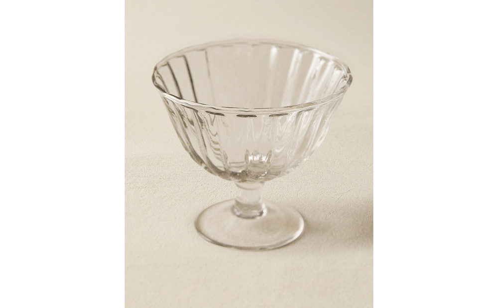 Zara Home стакан из стекла, цвет прозрачный, 11.5 см
