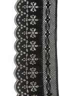 Кружево хлопковое Ришелье с ажурной сетчатой кромкой ш-8см Италия