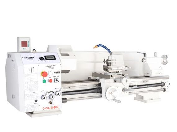 Токарно-винторезный станок REALREZ 310X900 220V (УЦИ+СОЖ)