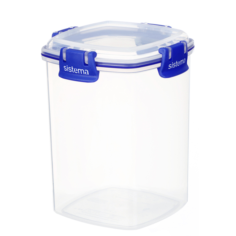 Контейнер для крекеров 900мл Sistema Klip It+ синий