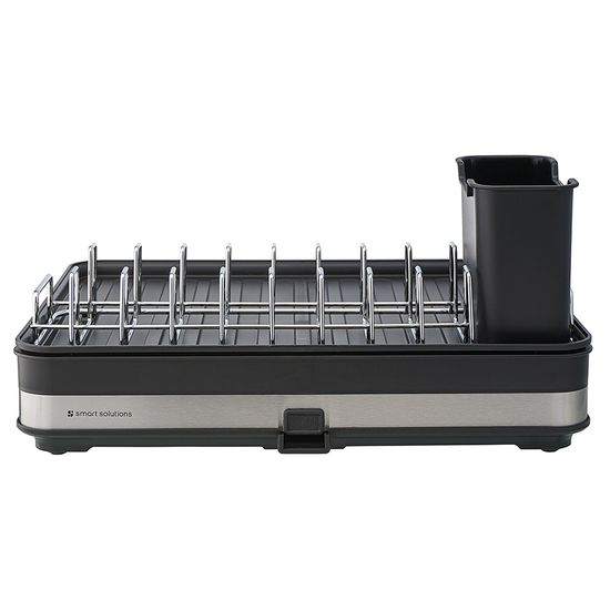 Сушилка для посуды atle раздвижная большая, черная