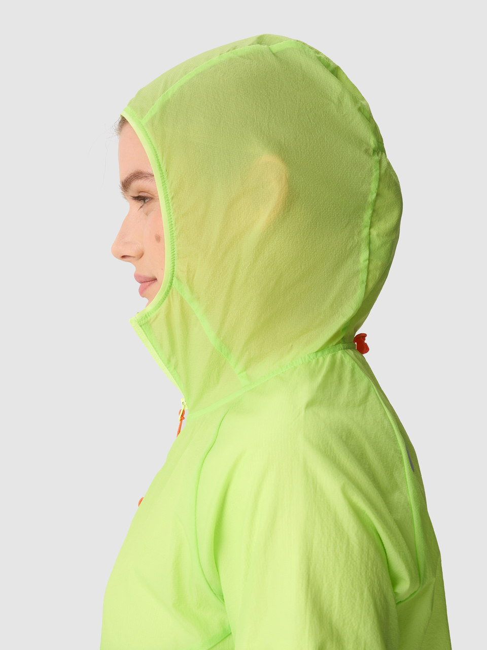 Куртка женская ветрозащитная GRI Ультра яблочная