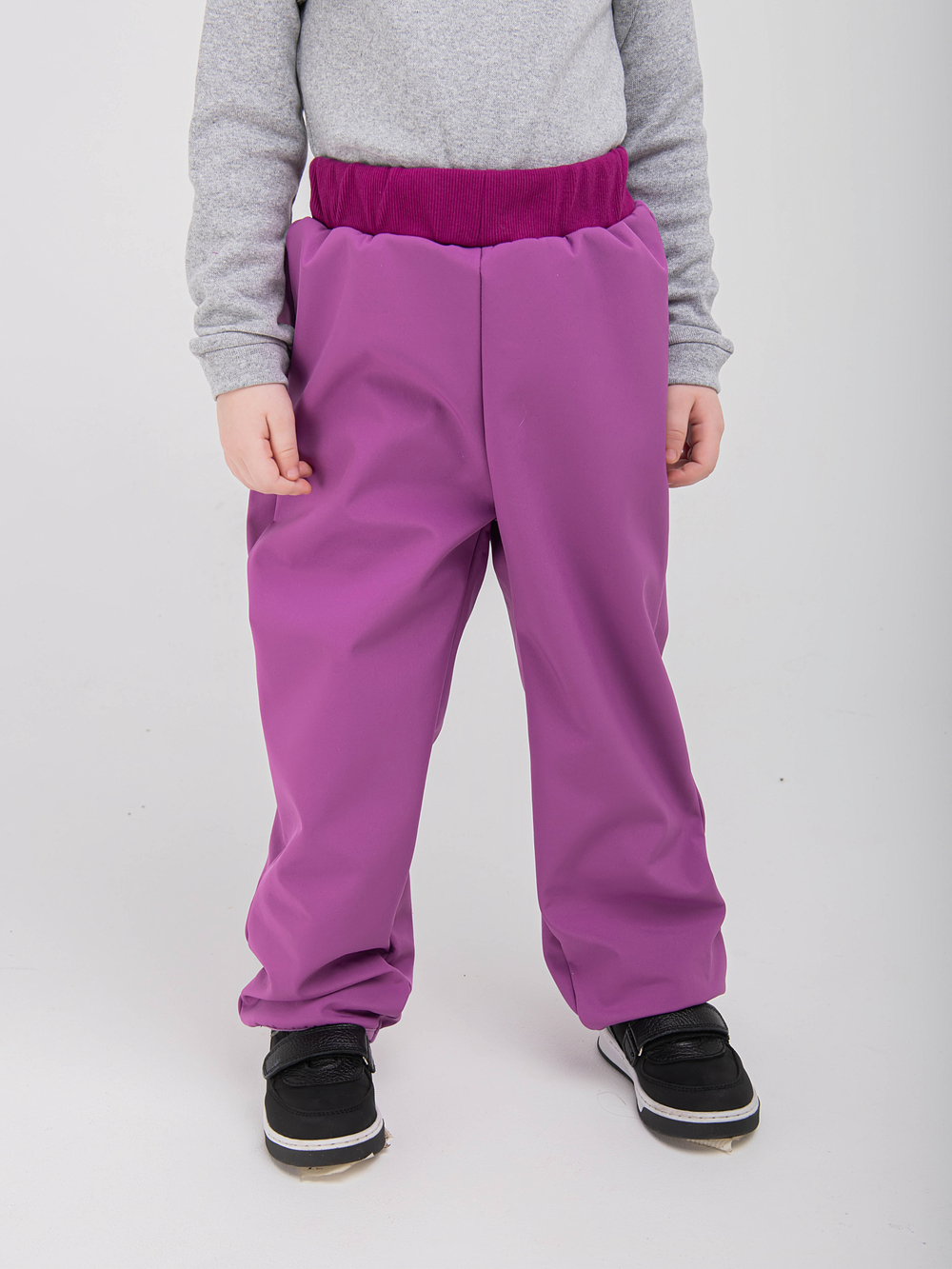 Костюм из софтшелла "Сливовый"