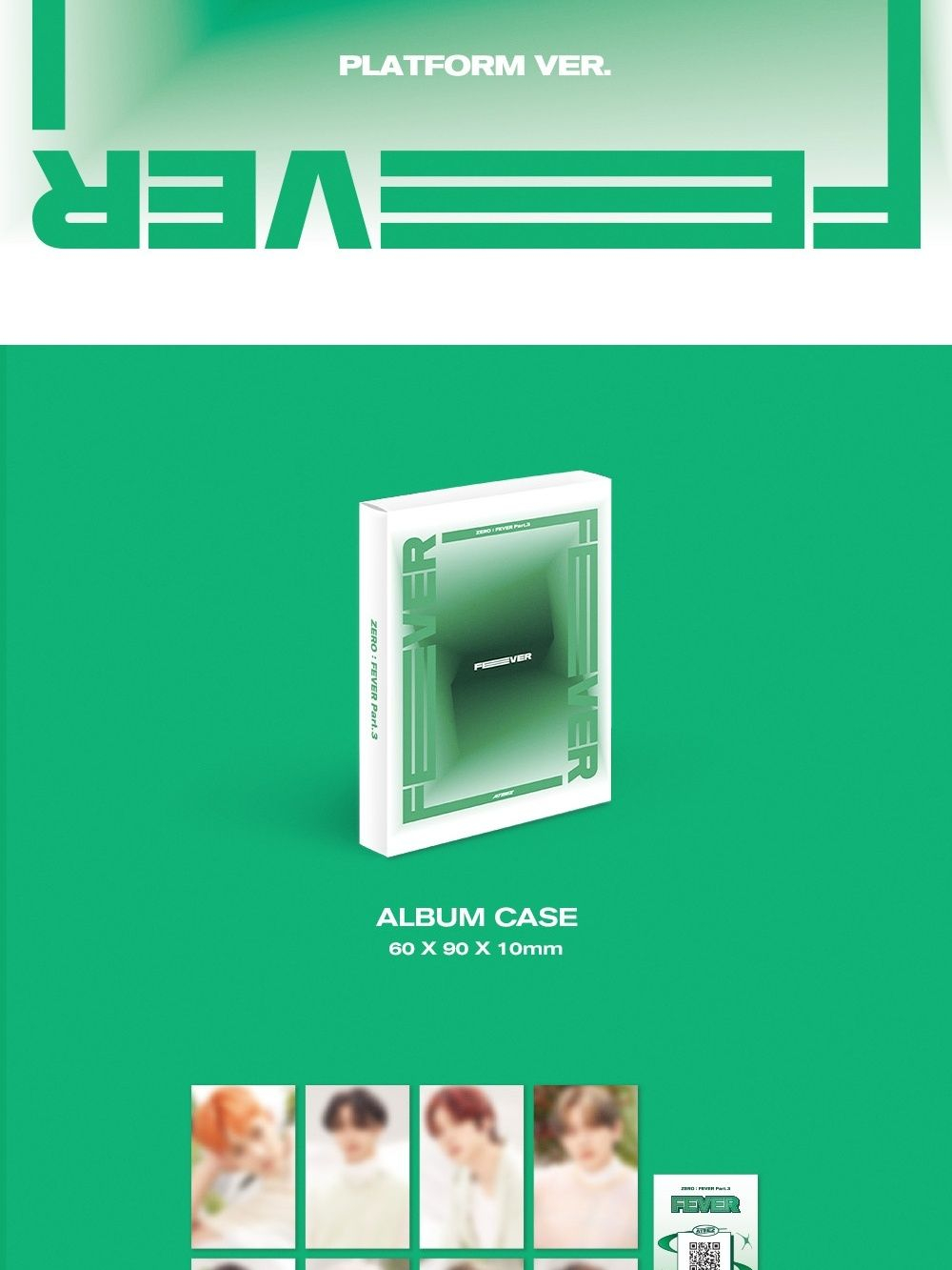Альбом ATEEZ - ZERO : FEVER PART.3 PLATFORM 3SET Version