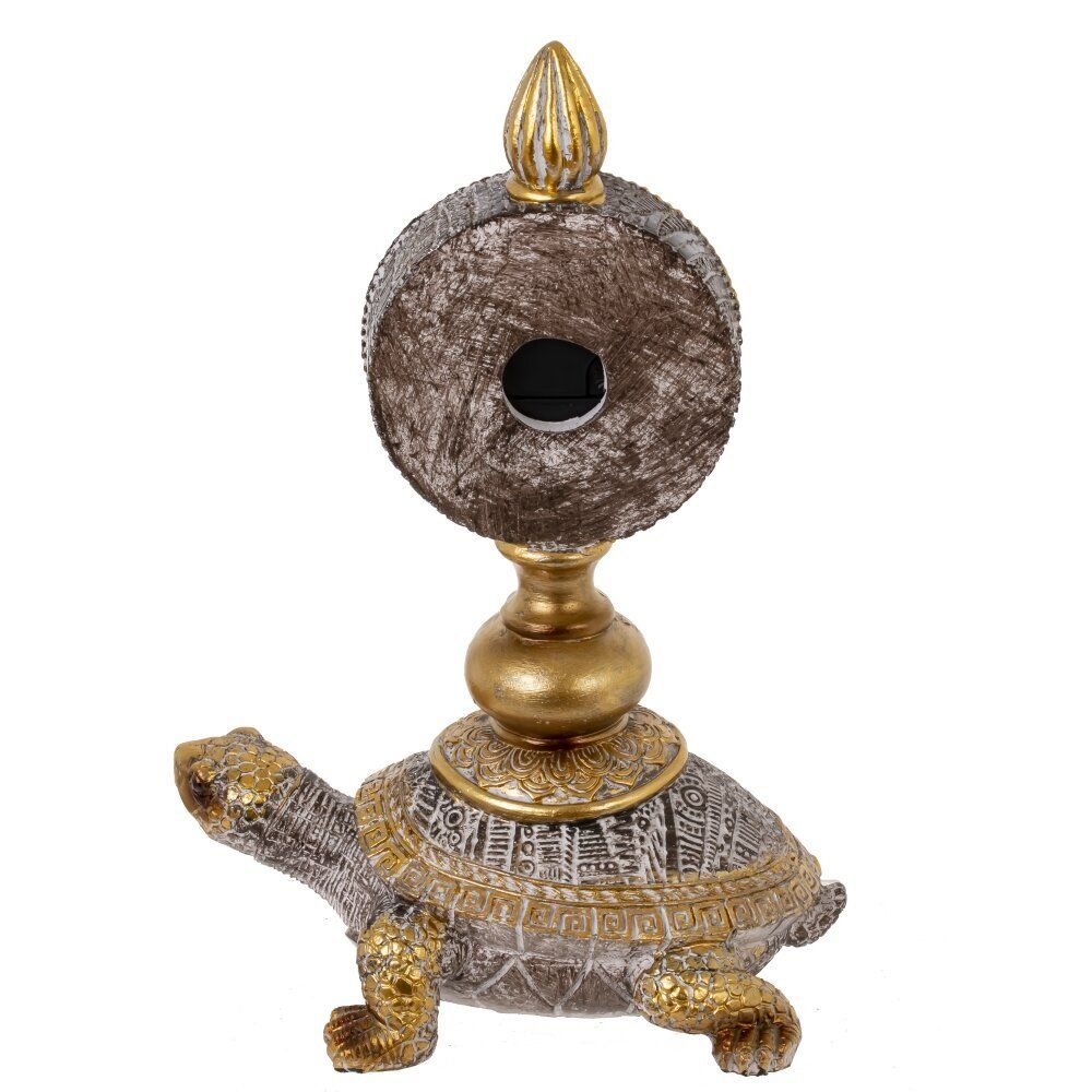 GAEM Часы настольные декоративные "Черепаха", L15 W10 H20,5 см