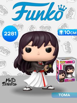 Фигурка Funko POP! Animation Hell's Paradise Toma (2281) 92517 / Фигурка Фанко ПОП! по мотивам аниме "Адский рай", Тома