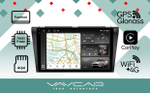 Магнитола для Mazda 3 2003-2009 - Vaycar VA41-0161-2K на Android 13, 8-ядер, 2K QLED, ТОП процессор, CarPlay, 4G SIM-слот
