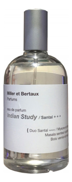 Miller et Bertaux Indian Study / Santal +++ парфюмерная вода