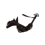 Плеть эксклюзивная с витой ручкой (цвет шоколад)