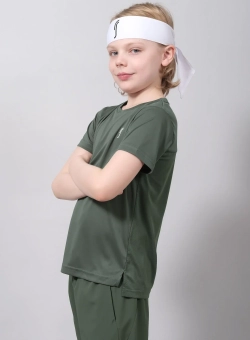 Теннисная футболка детская RS Junior Performance Court Green (251J002011/608)
