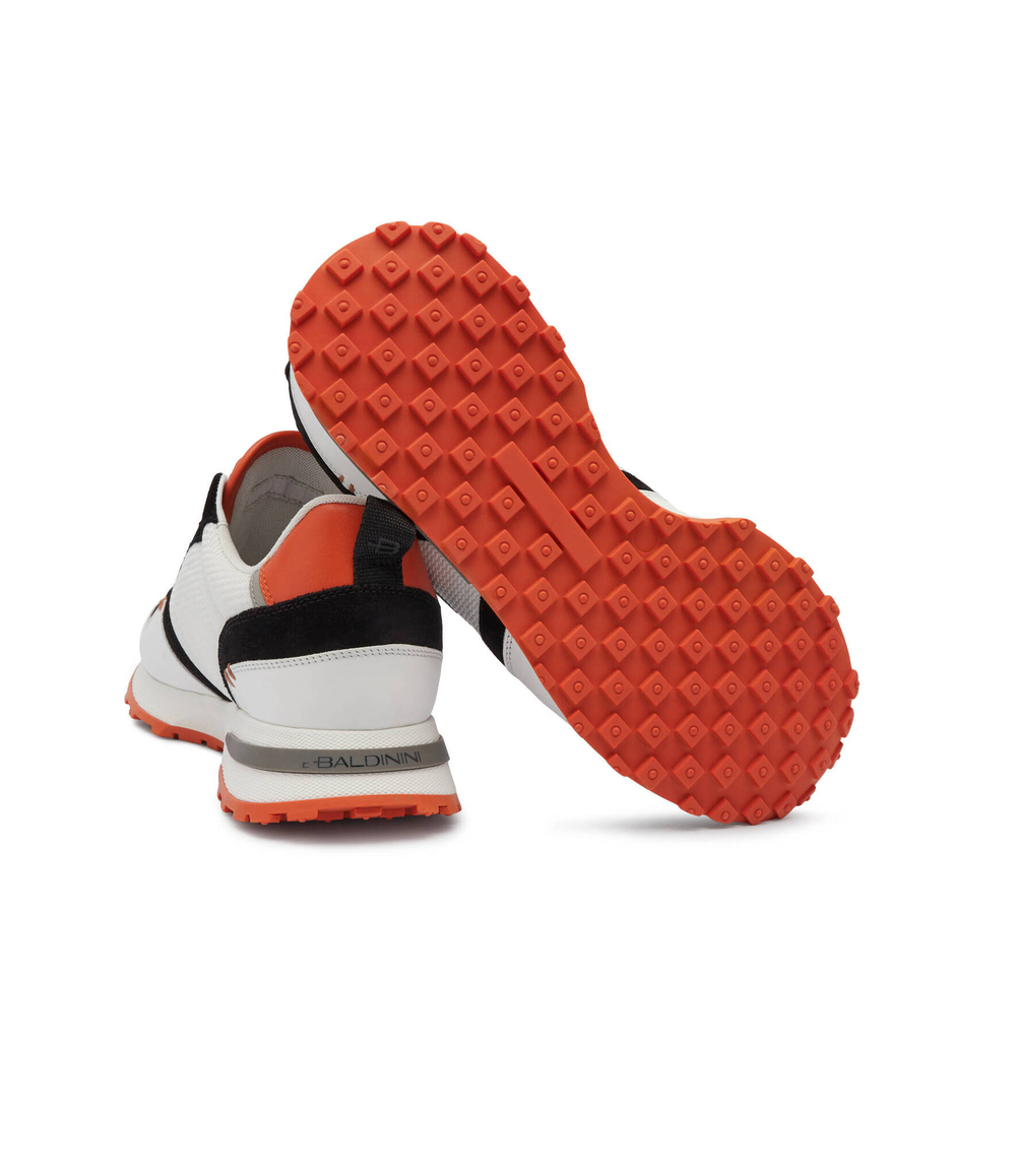 Кожаные кроссовки Baldinini - белый(U4E910T1VITE)