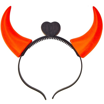 Ободок «Рожки дьявола», светящиеся