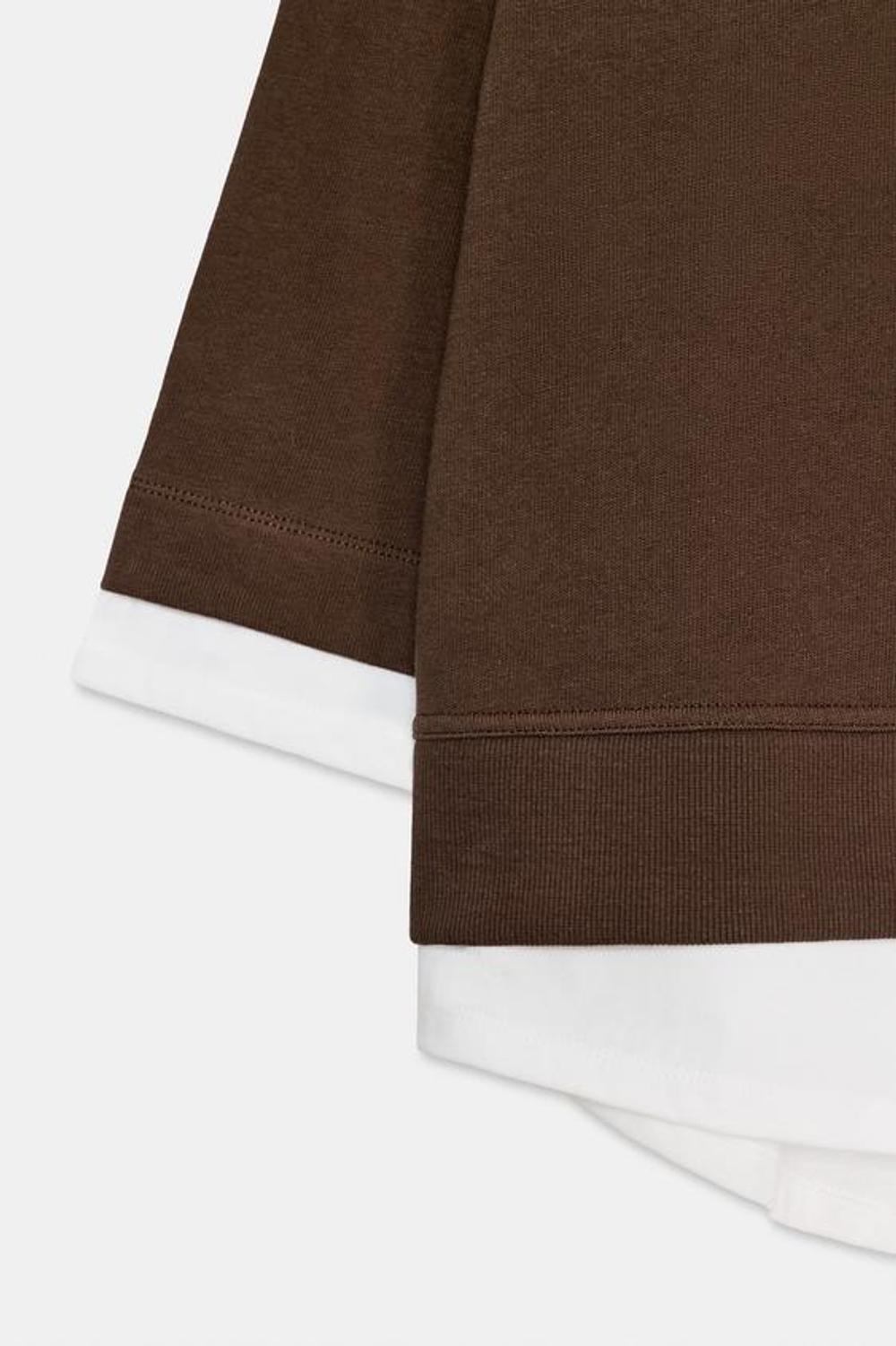 Свитшот с контрастными рукавами - ZARA