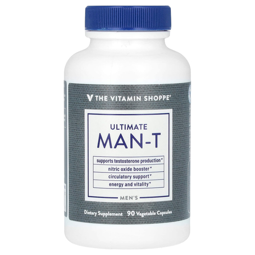 The Vitamin Shoppe, Ultimate Man-T для мужчин, 90 растительных капсул
