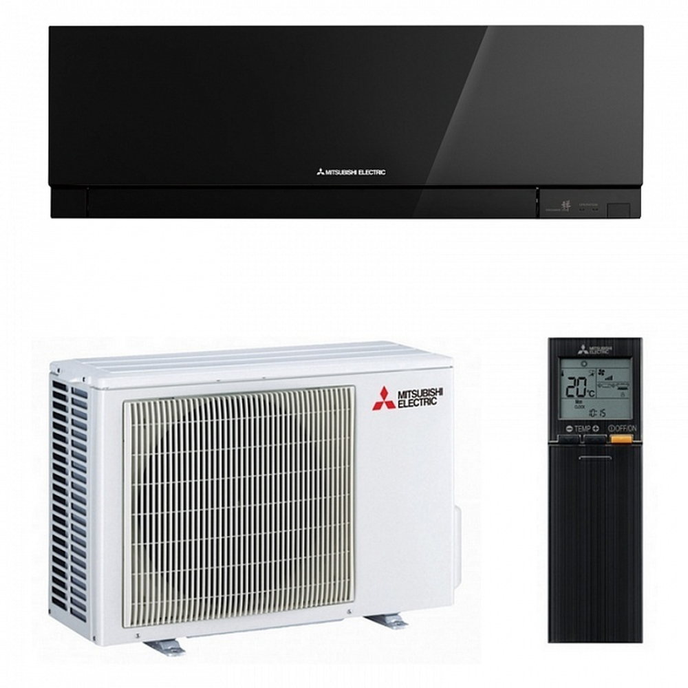 Кондиционер Mitsubishi Electric MSZ-EF25VGKB / MUZ-EF25VG (black)