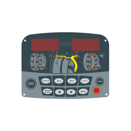 Клавиатура пленочная КС-216 (СБМК-60) КС916.003.00