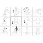 TENGA 3D Мастурбатор Polygon