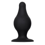 Черная анальная втулка 6,5см Erotist Toys Anal Plug Spade Size XS