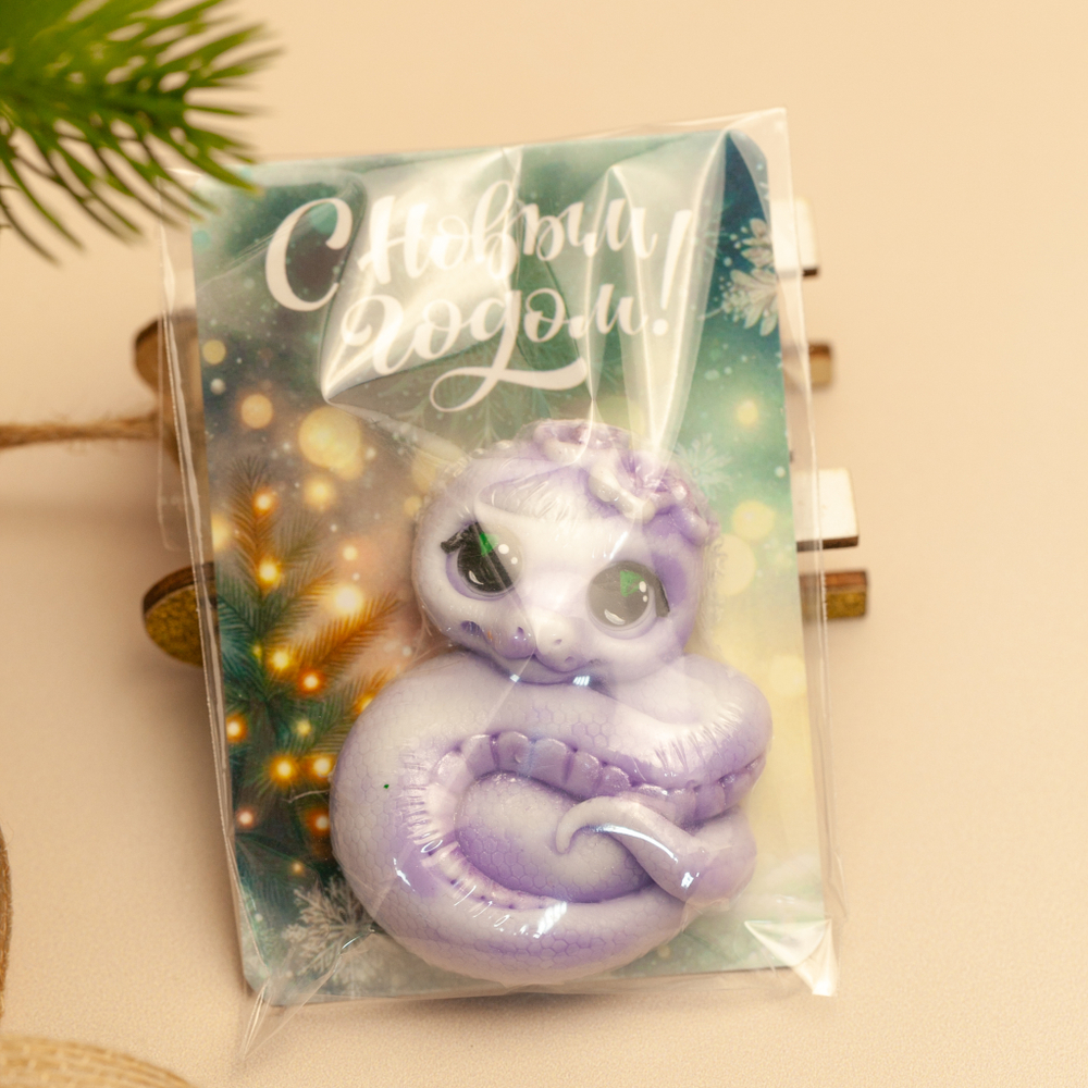 Мыло "Змейка открытка"