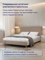 Кровать BuyComfort (велюр)