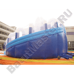 Коммерческий надувной батут «Ледяная гора», 12,5×11,5×9 м