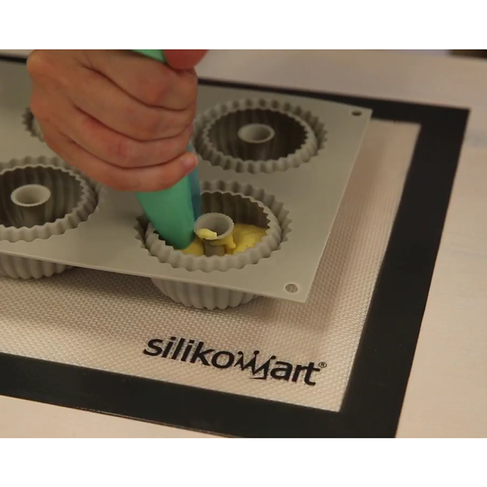 Форма для приготовления пирожных mini raggio 18 х 33,6 см силиконовая