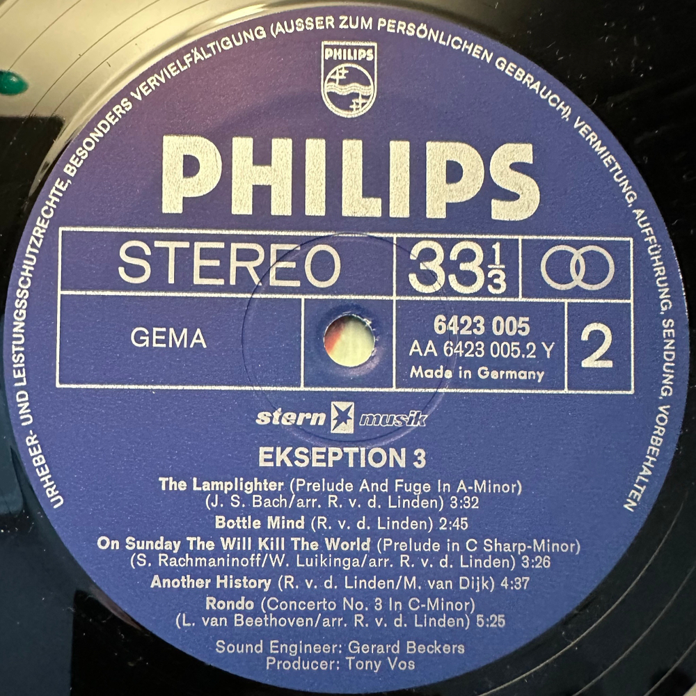 Ekseption - 3 (Германия 1970г.)