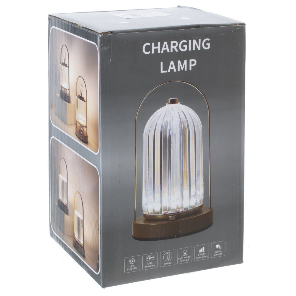 GAEM Светильник, L12 W12 H21 см, USB, шнур 0,5 м