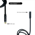 Провод кабель удлинитель на мотор электровелосипеда ( 80см )