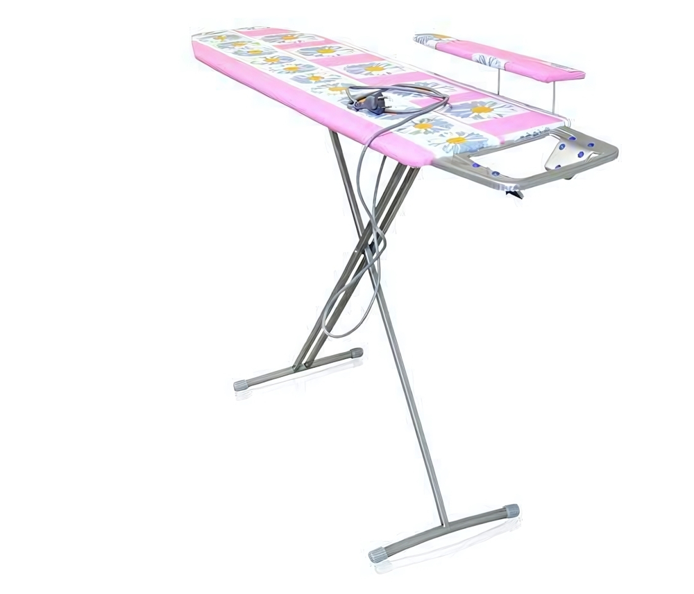 Доска гладильная "Ника-3" 1225*345мм, фанера, чехол хлопок, с подрукавником