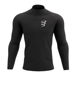 Мужская теннисная футболка теннисная Hurricane Windproof Seamless HZ Top - черный