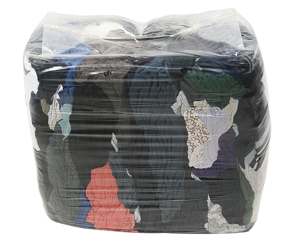 Ветошь обтирочная 10кг цветные простыни 700х800мм