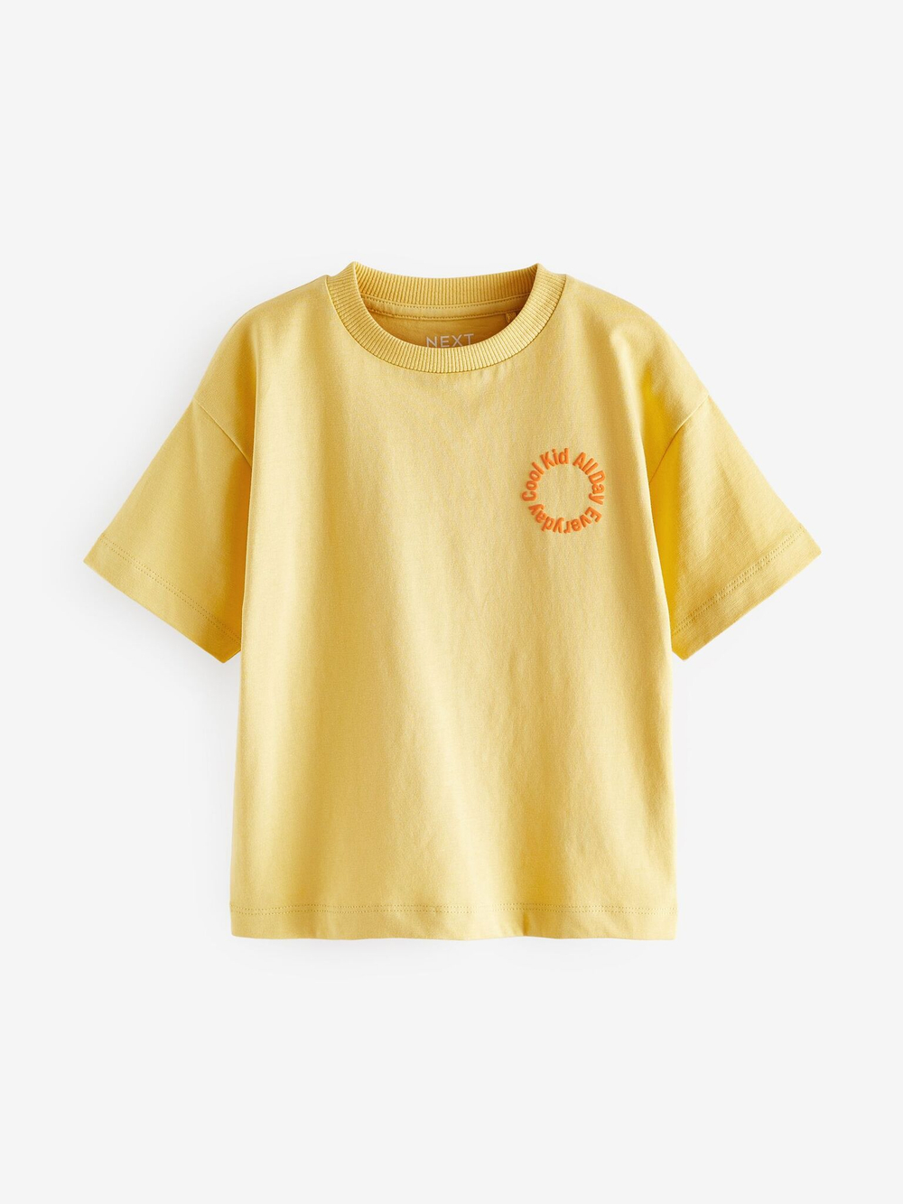 Футболка для мальчика Next N40-089, 5 шт., Желтый, Синий, Хаки