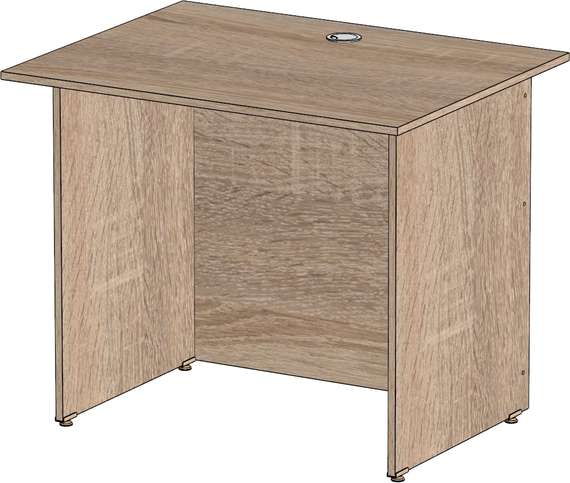 Стол письменный Стандарт Про дуб сонома