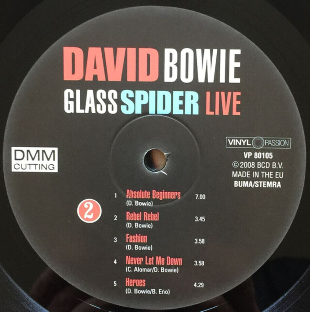 David Bowie / Glass Spider Live (2LP)