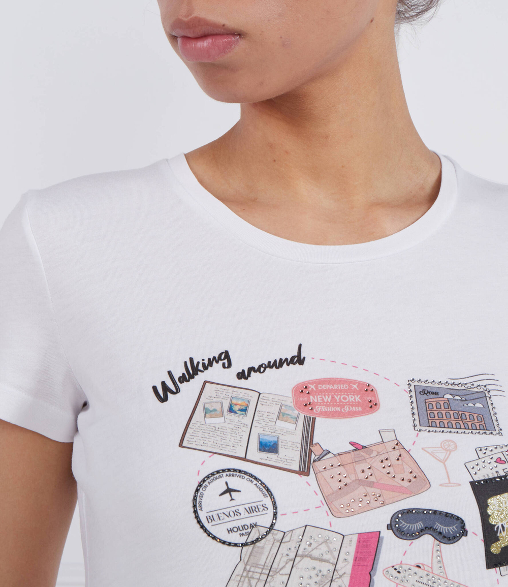 Футболка Liu Jo - белый(WA3286 J5923)