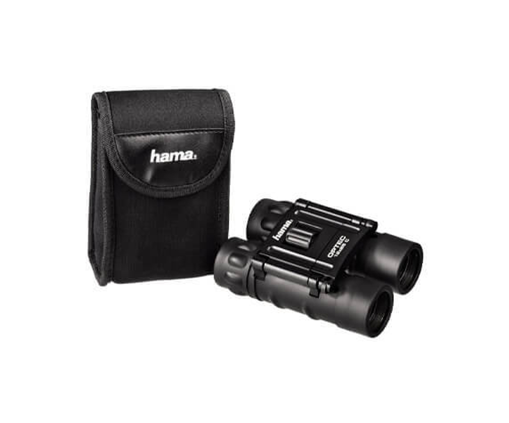 Бинокль Hama 12x25 Optec Roof, черный - фото 3
