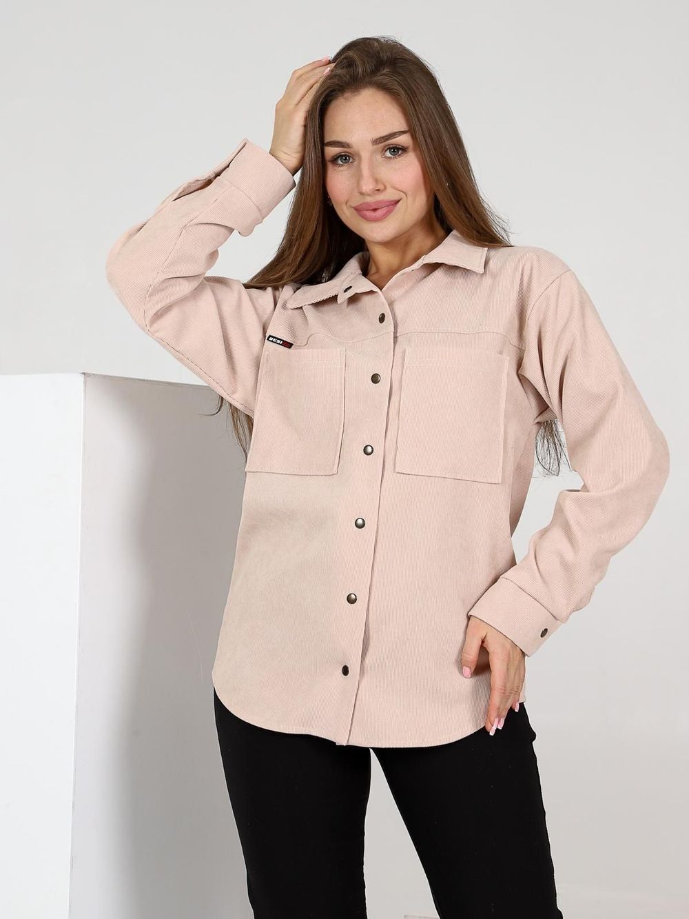 Бредбери - рубашка бежевый Iv-capriz (Акция)