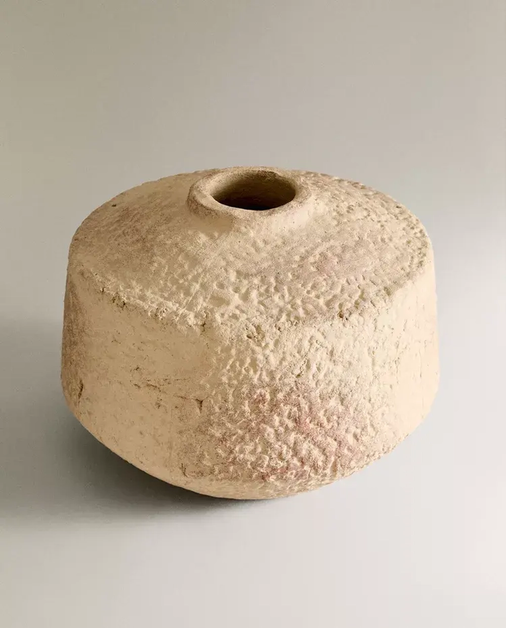 ZARA HOME КЕРАМИЧЕСКАЯ ВАЗА, БЕЛЫЙ