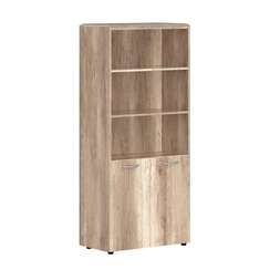 Шкаф с глухими малыми дверьми и обвязкой DHC 85.5  892х450х1950 DIONI