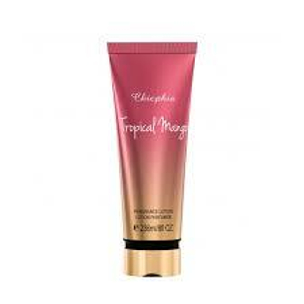 Крем для тела с ароматом тропических фруктов CHICPHIA Body Cream Tropical Mango 236 мл