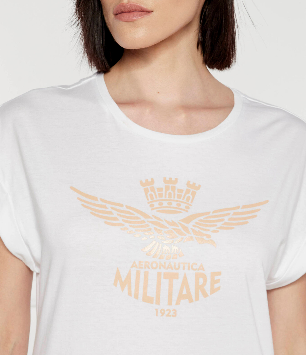Футболка Aeronautica Militare - белый(TS2247DJ638)